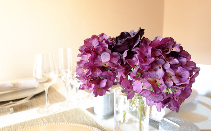 wine salon h お花